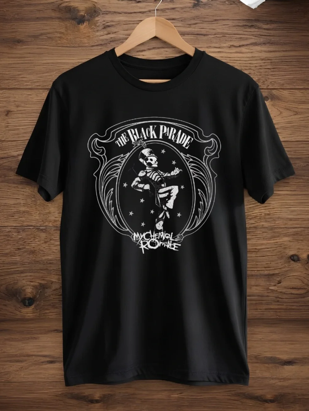 My Chemical Romance The Black Parade Skeleton Marching Band Vintage T-Shirt